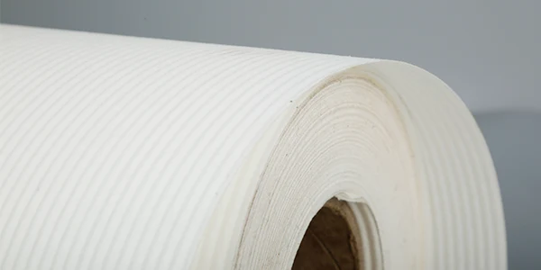 Air filter paper on production equipment
