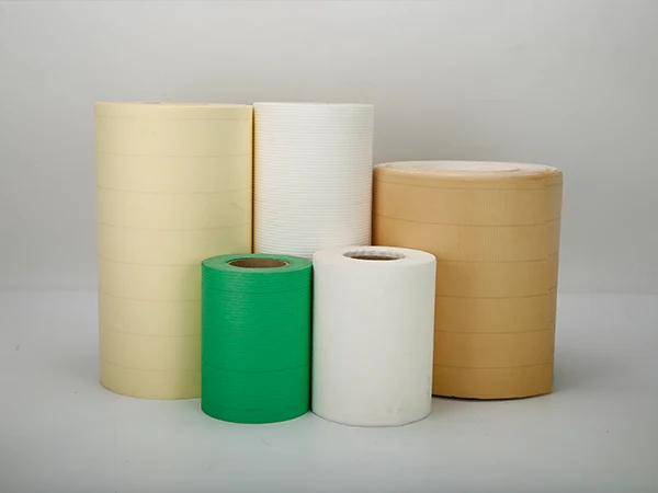 Automotive filter paper in various types and colors.