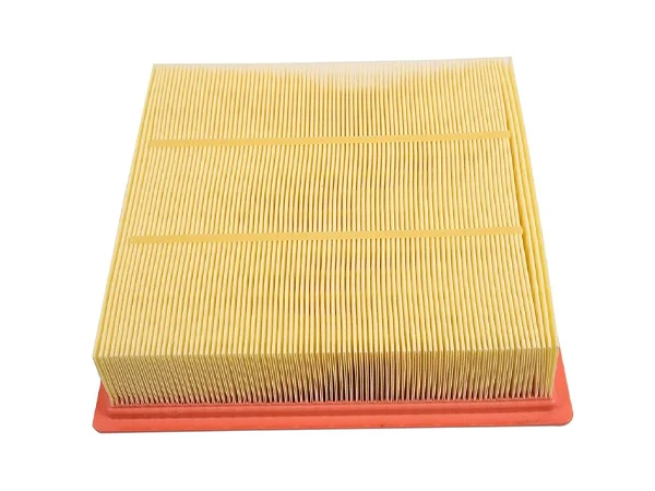 Air filter with reinforced spine glue line