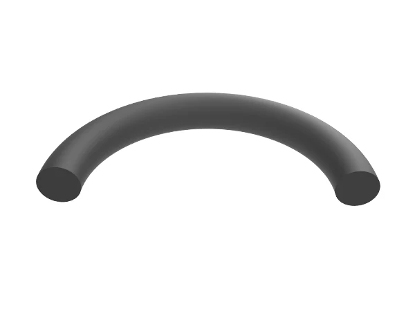 Circular seal ring cross-section