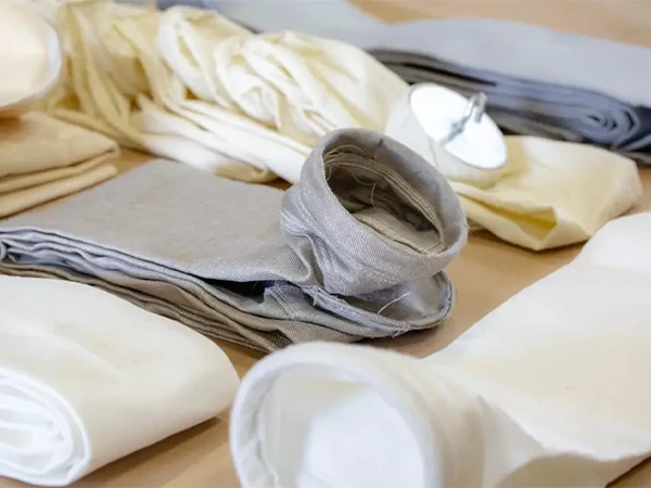Various types of dust collector filter bags