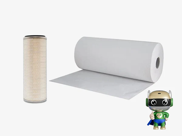 Filter fabric for dust collector filter cartridge and a dust collector filter cartridge