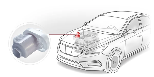 Automobile and fuel filter