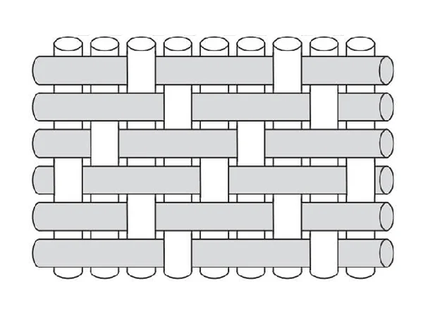 4-shaft satin weave diagram