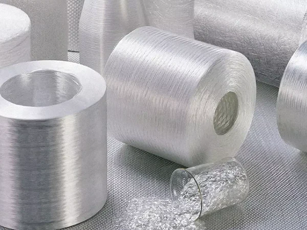 Long glass fibers and short glass fibers