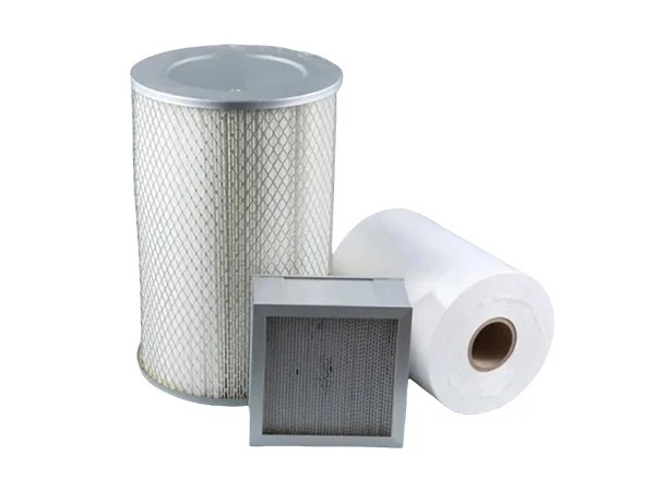 Three different forms of HEPA filters