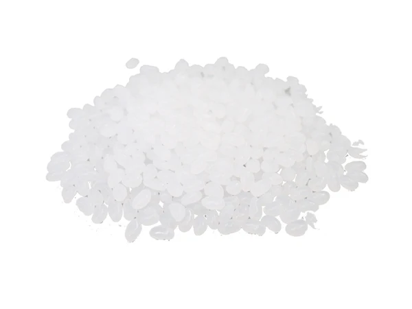 Hot melt adhesive on a white background