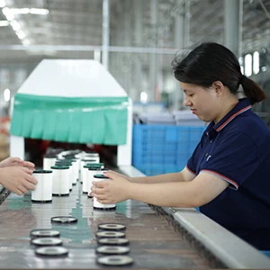 Hydraulic filter on the production line