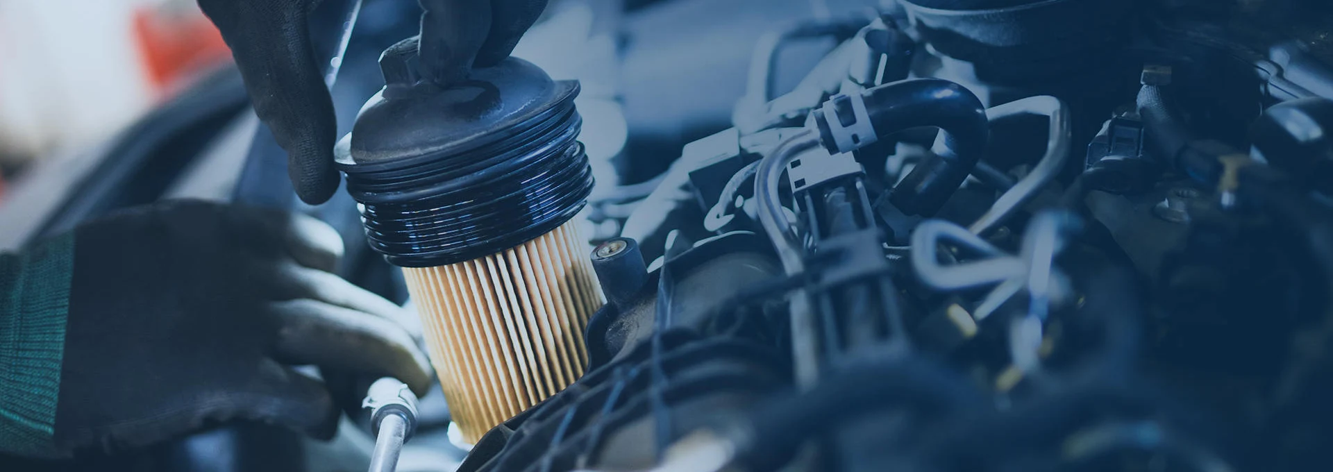 Replace the car filter