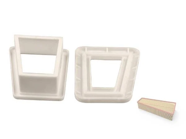 LMT type plastic mold and an air filter