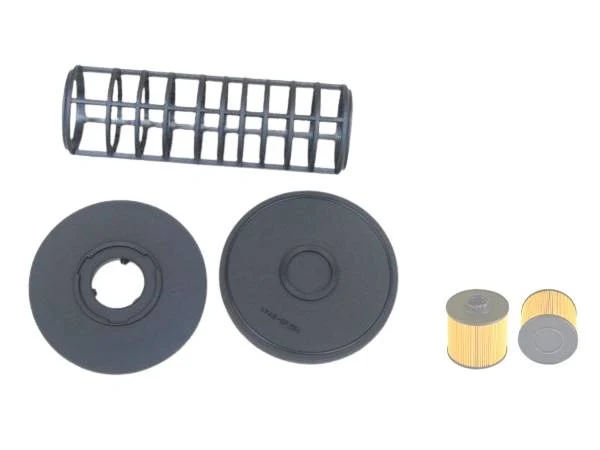 Plastic end cap and inner tube type 1