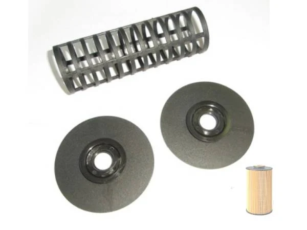 Plastic end cap and inner tube type 6
