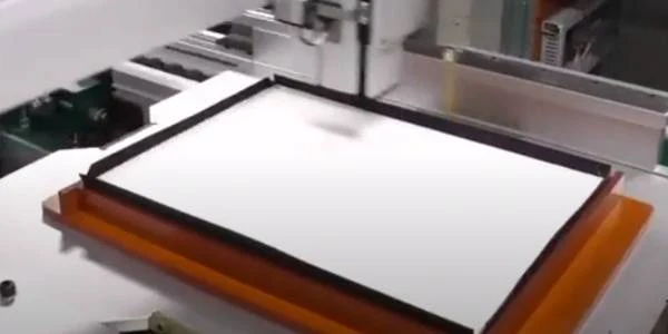 Primary, medium, and high-efficiency filter gluing application
