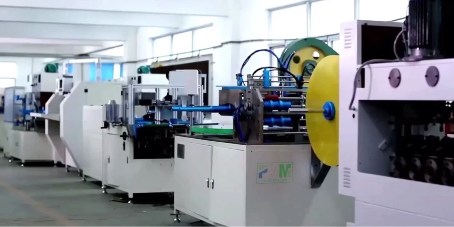 Production equipment in the workshop