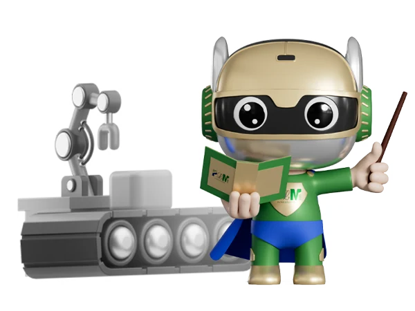 The production process and our mascot heroman