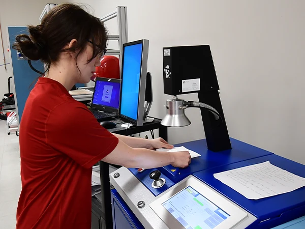 Testing cabin air filter fabric performance in the laboratory