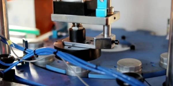The automatic seal assembly production line assembles the filter and the seal together.