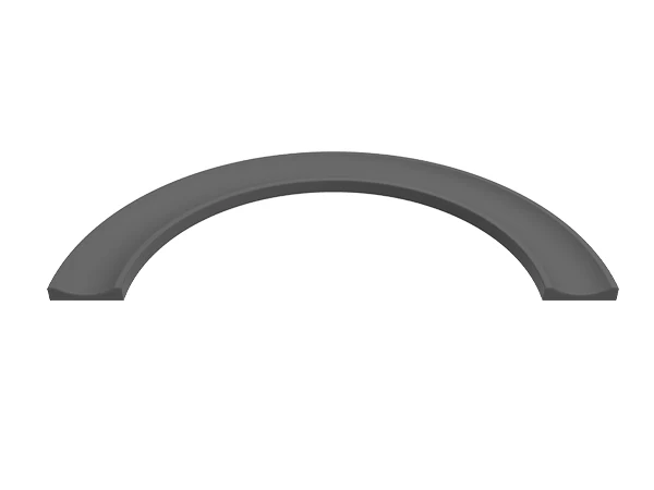 Square seal ring cross-section