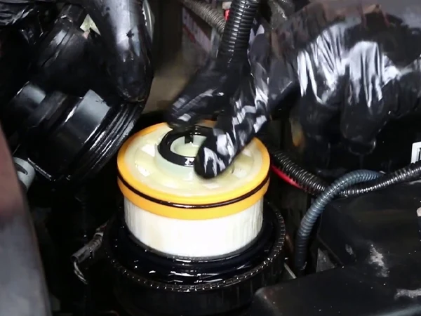 Replace Toyota fuel filter